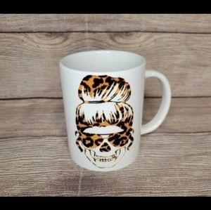 Inked mama skull coffee mug